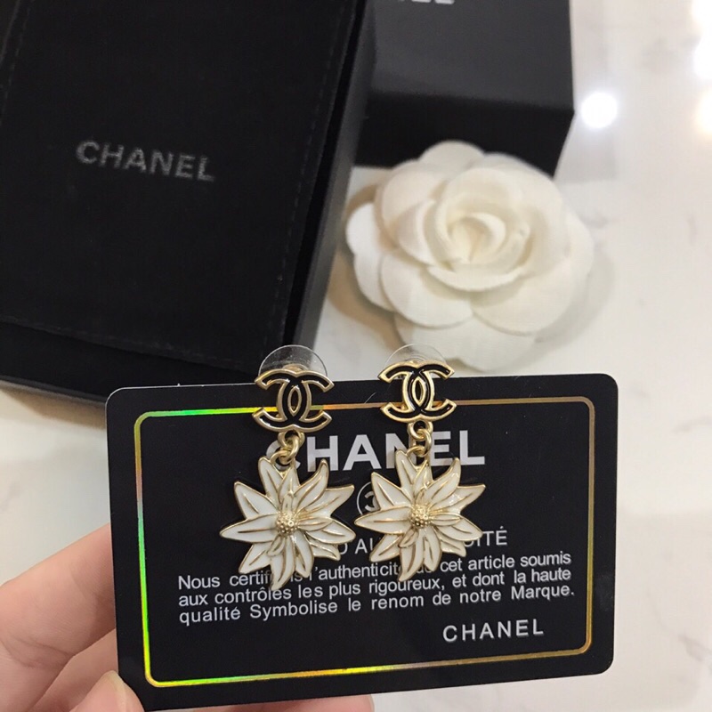 Ch*el earrings